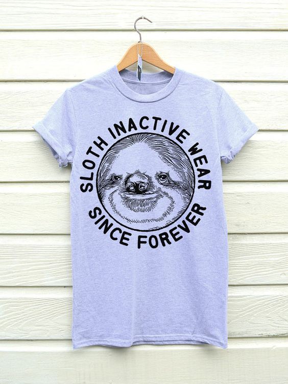 Sloth Inactive Wear T-shirt KH01