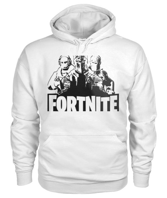 white fortnite hoodie